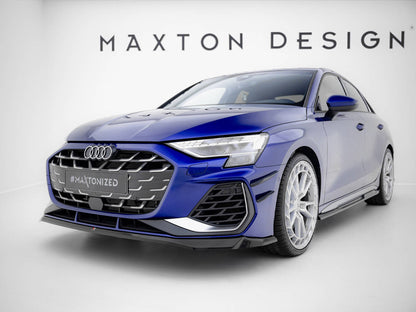 Front Splitter V.2 - Audi A3 S Line Sedan / S3 Sedan 8Y Facelift