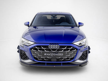 Front Splitter V.2 - Audi A3 S Line Sedan / S3 Sedan 8Y Facelift