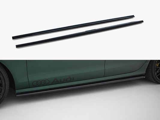 Side Skirts Diffusers V.2 - Audi A6 S Line / S6 C7