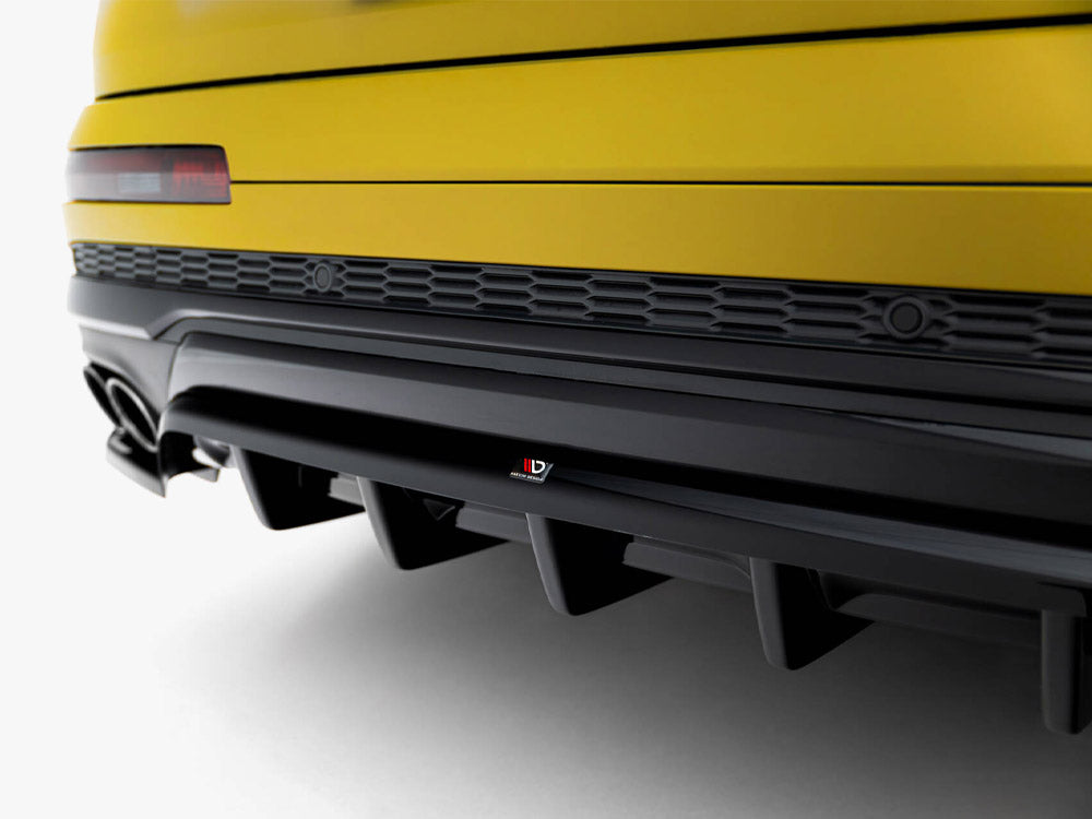 Rear Splitter (Vertical Bars) - Audi SQ7 Mk2 (4M) Facelift
