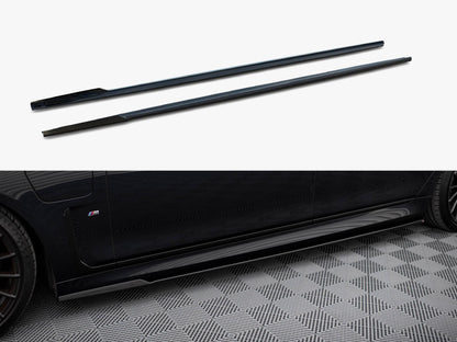 Side Skirts Diffusers V2 - BMW 7 Series (Long M-Pack G12)