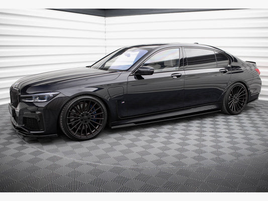 Side Skirts Diffusers V2 - BMW 7 Series (Long M-Pack G12)