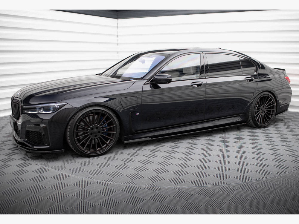 Side Skirts Diffusers V2 - BMW 7 Series (Long M-Pack G12)