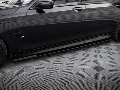 Side Skirts Diffusers V2 - BMW 7 Series (Long M-Pack G12)