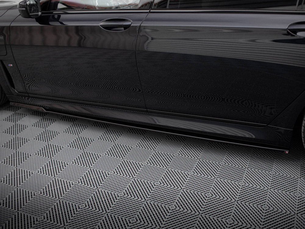 Side Skirts Diffusers V2 - BMW 7 Series (Long M-Pack G12)