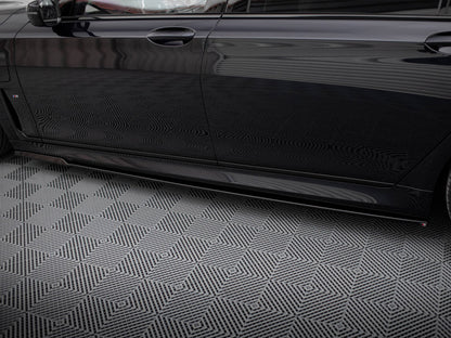 Side Skirts Diffusers V2 - BMW 7 Series (Long M-Pack G12)