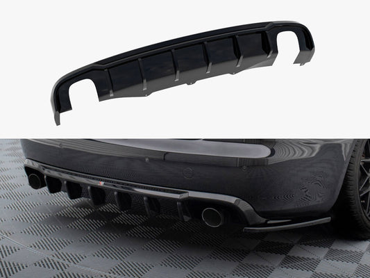 Rear Valance - Audi A4 B8 Facelift (Version with single exhausts on both sides)