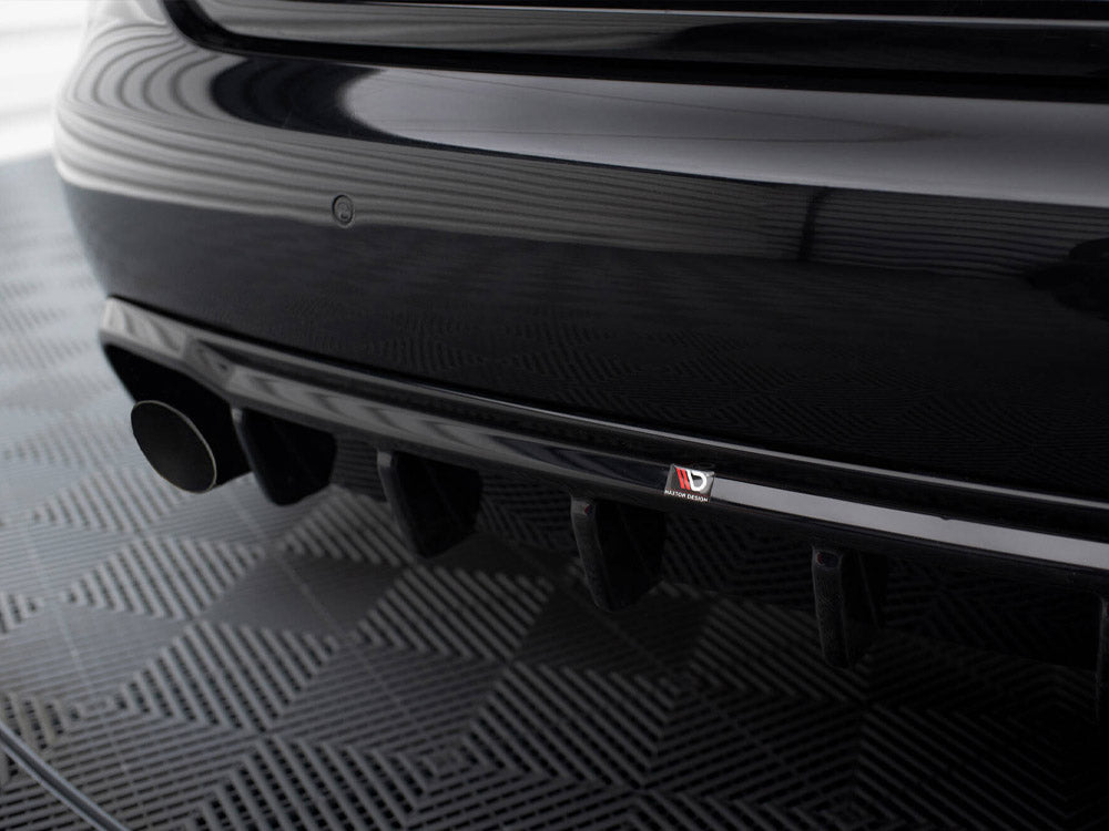 Rear Valance - Audi A4 B8 Facelift (Version with single exhausts on both sides)