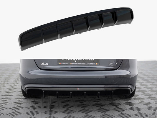 Rear Valance - Audi A4 B8 Facelift (Version Without exhausts)