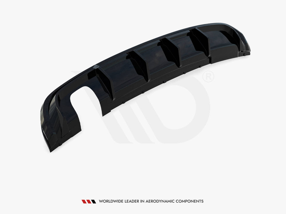 Rear Valance - Audi A3 S Line Sportback 8V (Version with single exhaust tips on one Side)