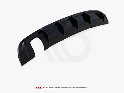 Rear Valance - Audi A3 S Line Sportback 8V (Version with single exhaust tips on one Side)