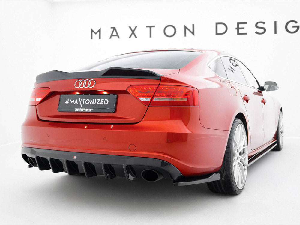 Rear Valance - Audi A5 S Line Sportback 8T (Version with single exhaust tips on both sides)