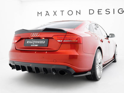 Rear Valance - Audi A5 S Line Sportback 8T (Version with single exhaust tips on both sides)