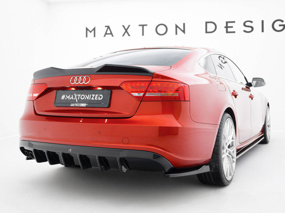 Rear Valance - Audi A5 S Line Sportback 8T (Version with dual exhaust tips on one Side)
