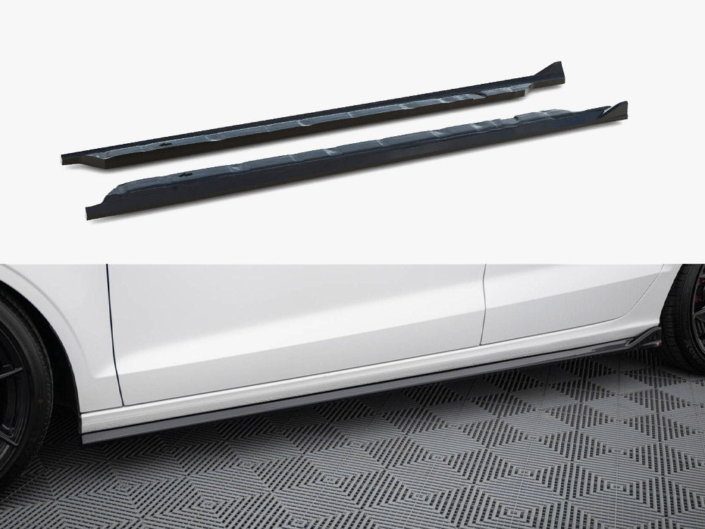 Side Skirts Diffusers - Audi A3 Sedan 8V Facelift