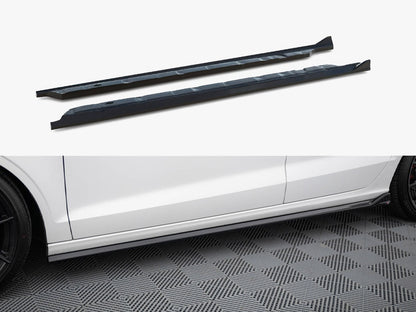 Side Skirts Diffusers - Audi A3 Sedan 8V Facelift
