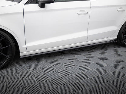 Side Skirts Diffusers - Audi A3 Sedan 8V Facelift