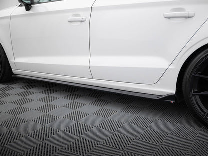 Side Skirts Diffusers - Audi A3 Sedan 8V Facelift