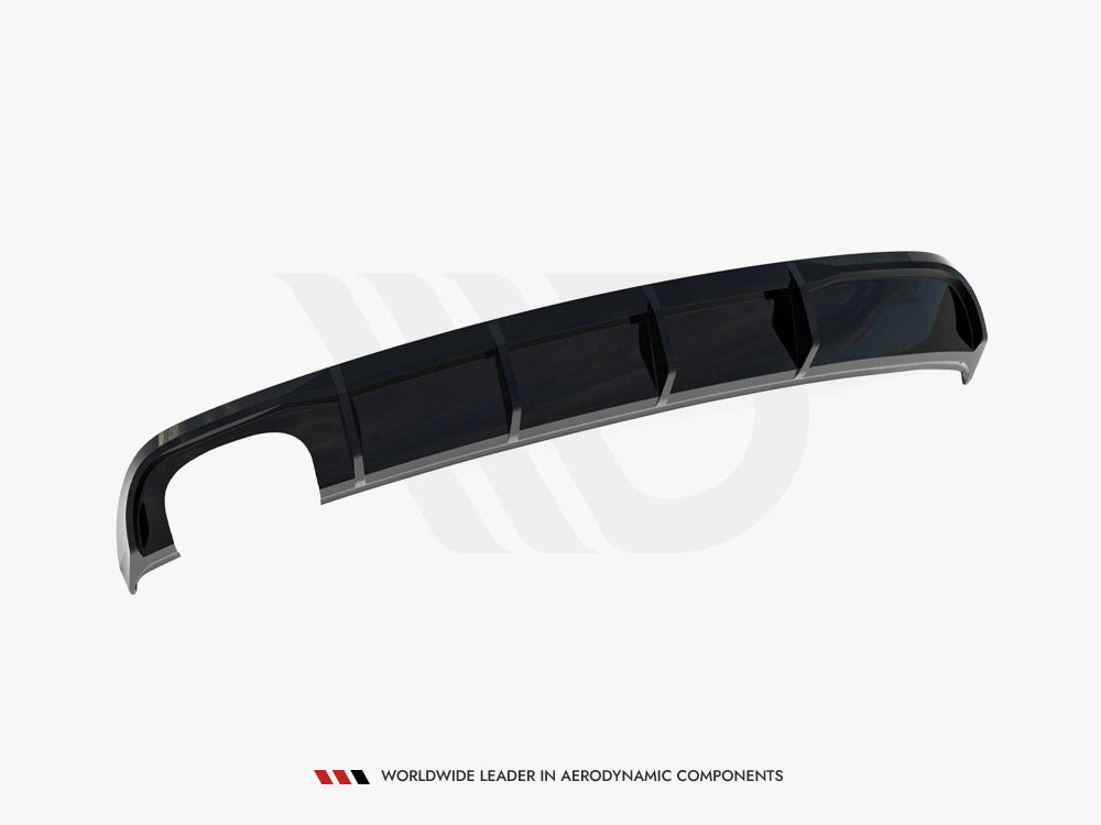 Rear Valance - Audi A3 Sedan 8V Facelift (Version with dual exhaust tips on one Side)