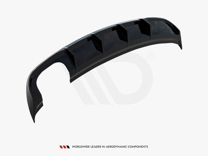 Rear Valance - Audi A3 Sedan 8V Facelift (Version with dual exhaust tips on one Side)