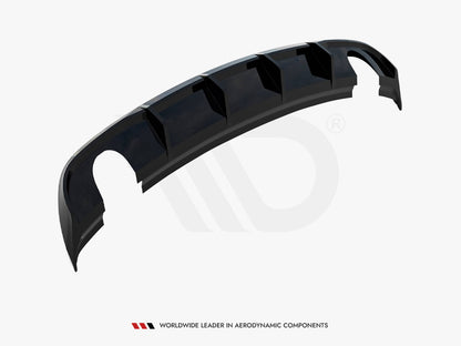 Rear Valance - Audi A3 Sedan 8V Facelift (Version with single exhaust tips on both sides)