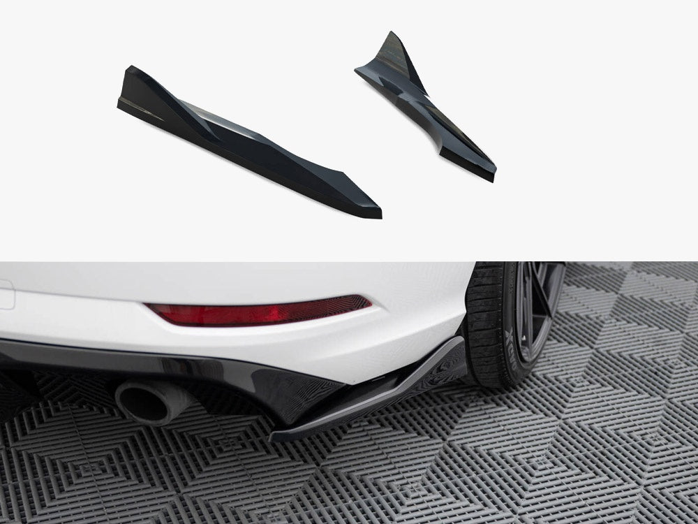 Rear Side Splitters V.2 - Audi A3 Sedan 8V Facelift