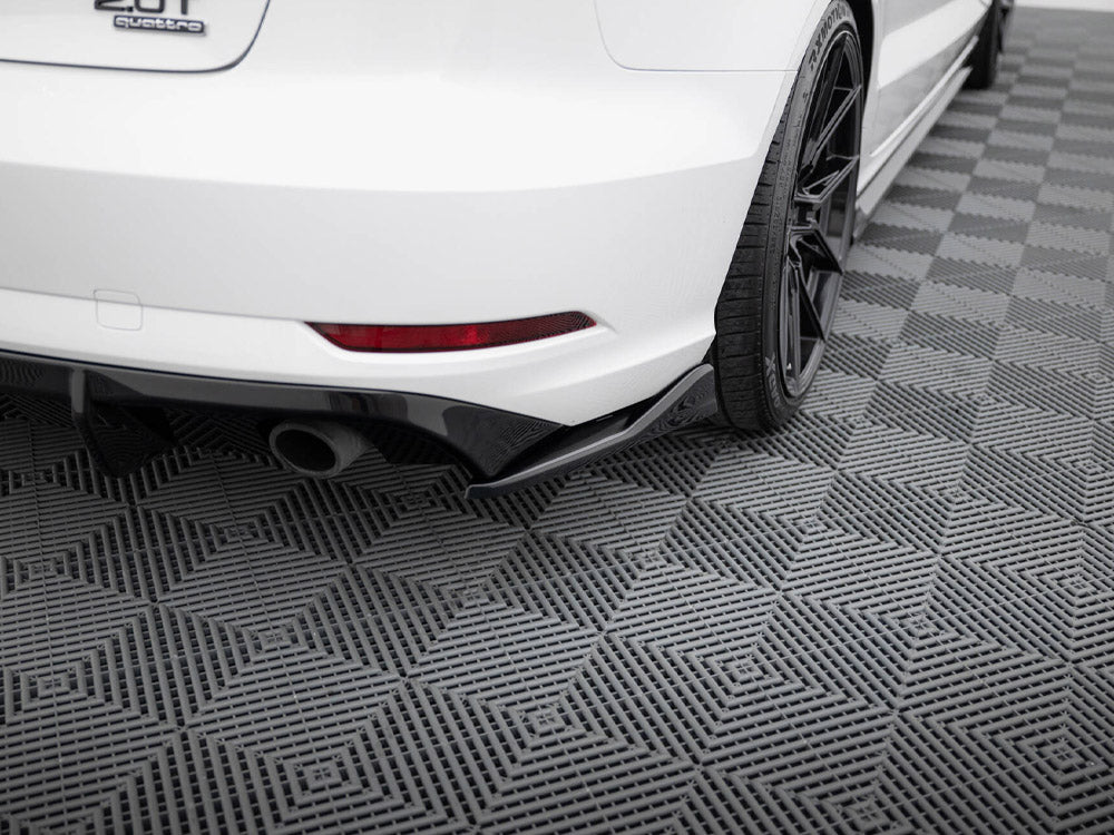 Rear Side Splitters V.2 - Audi A3 Sedan 8V Facelift