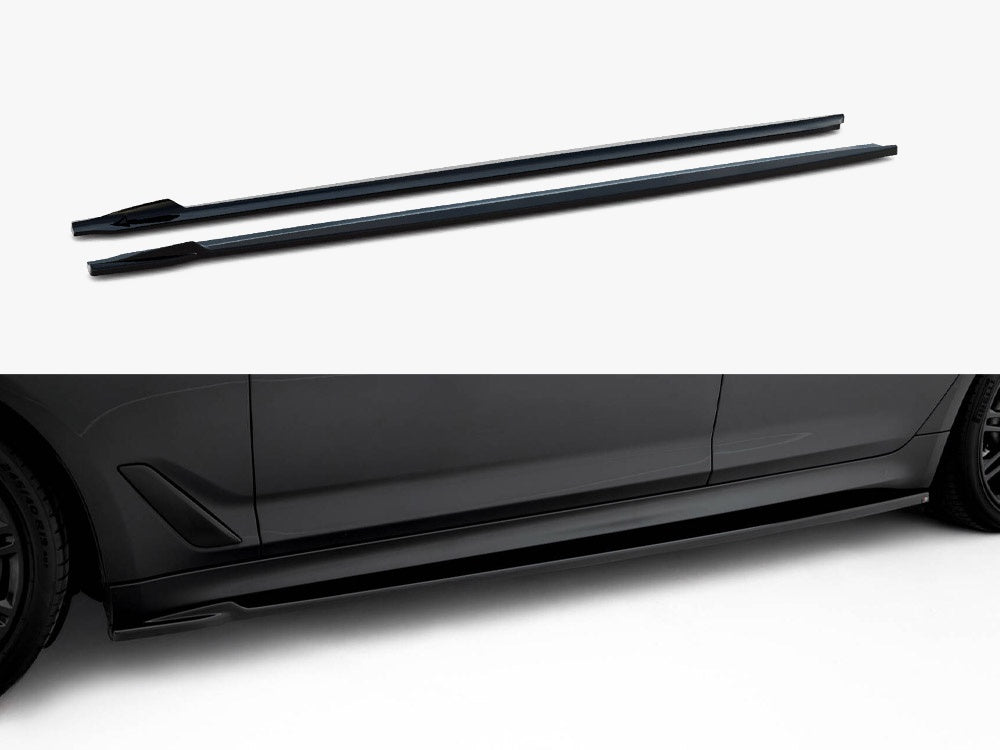 Side Skirt Diffusers V2 - BMW M5 (50i / M550d Sedan / Touring G30 / G30 Facelift)