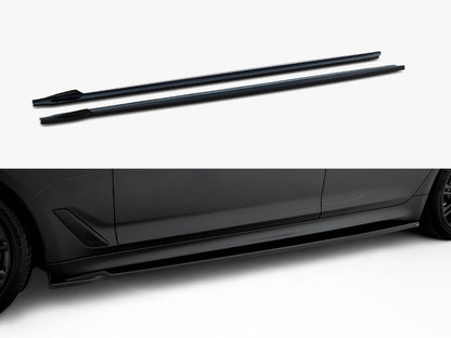 Side Skirt Diffusers V2 - BMW M5 (50i / M550d Sedan / Touring G30 / G30 Facelift)