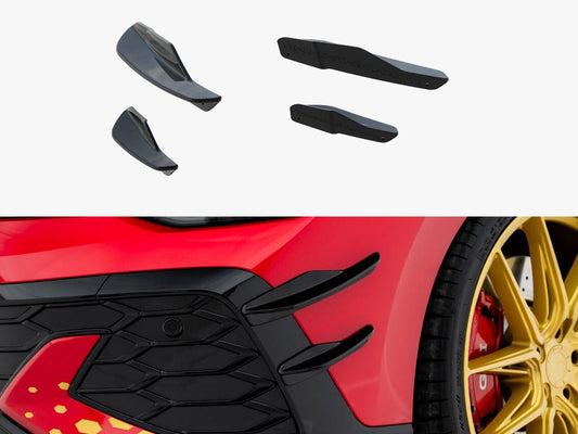 Front Bumper Wings (Canards) - Volkswagen Golf GTI Clubsport Mk8 Facelift