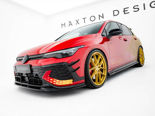 Front Bumper Wings (Canards) - Volkswagen Golf GTI Clubsport Mk8 Facelift