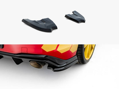 Rear Side Splitters V.4 - Volkswagen Golf GTI Clubsport Mk8 Facelift