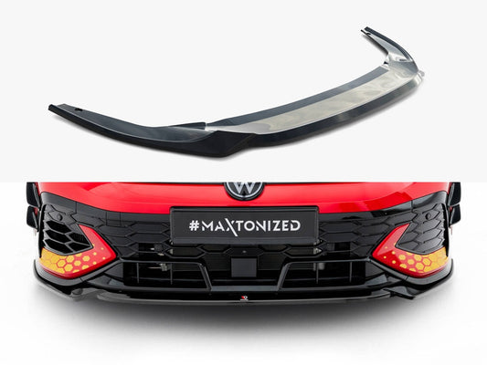Front Splitter V.4 - Volkswagen Golf GTI Clubsport Mk8 Facelift