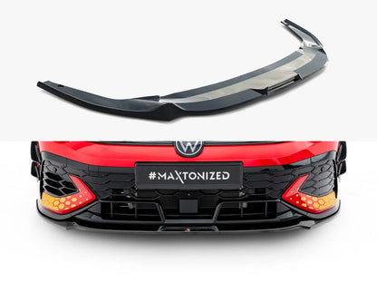 Front Splitter V.3 - Volkswagen Golf GTI Clubsport Mk8 Facelift