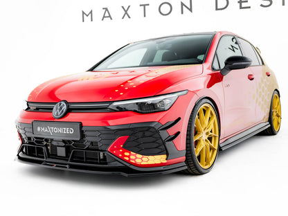 Front Splitter V.3 - Volkswagen Golf GTI Clubsport Mk8 Facelift