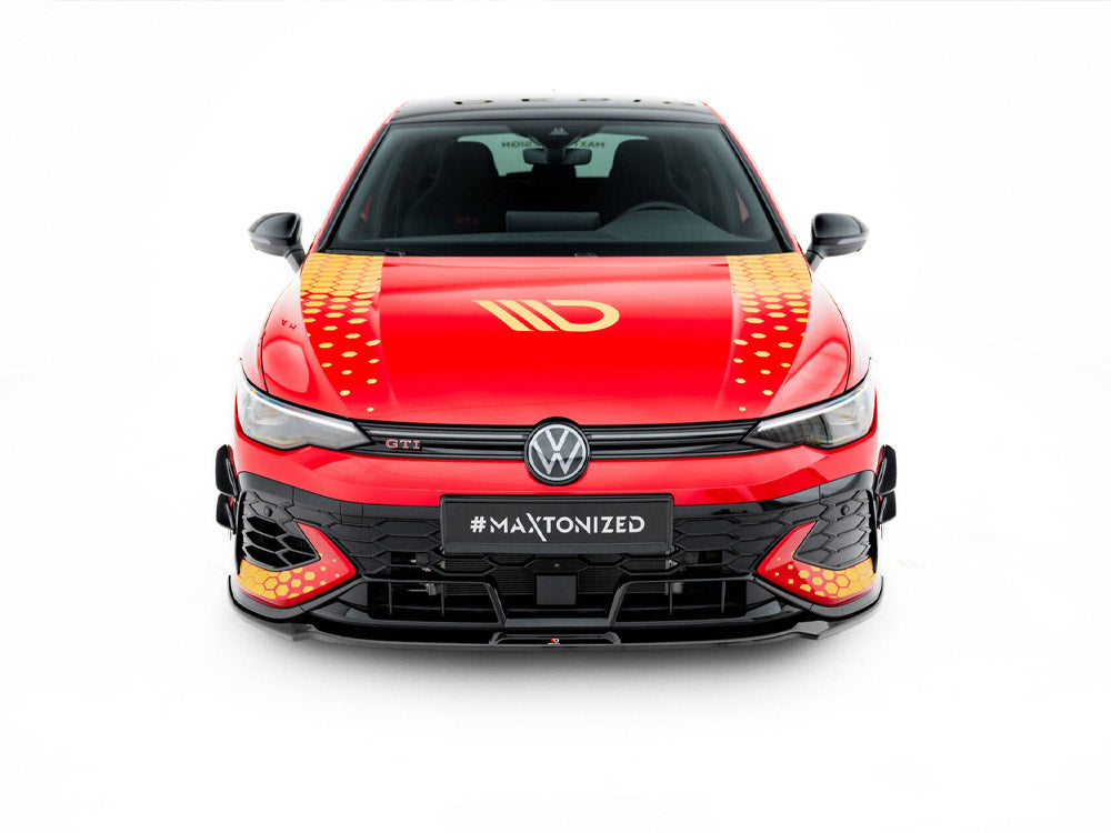 Front Splitter V.3 - Volkswagen Golf GTI Clubsport Mk8 Facelift