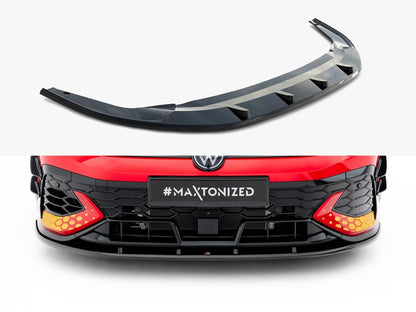 Front Splitter V.2 - Volkswagen Golf GTI Clubsport Mk8 Facelift