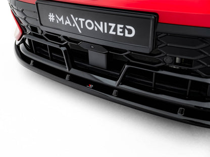 Front Splitter V.2 - Volkswagen Golf GTI Clubsport Mk8 Facelift