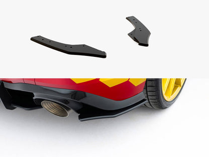 Street PRO Rear Side Splitters - Volkswagen Golf GTI Clubsport Mk8 Facelift