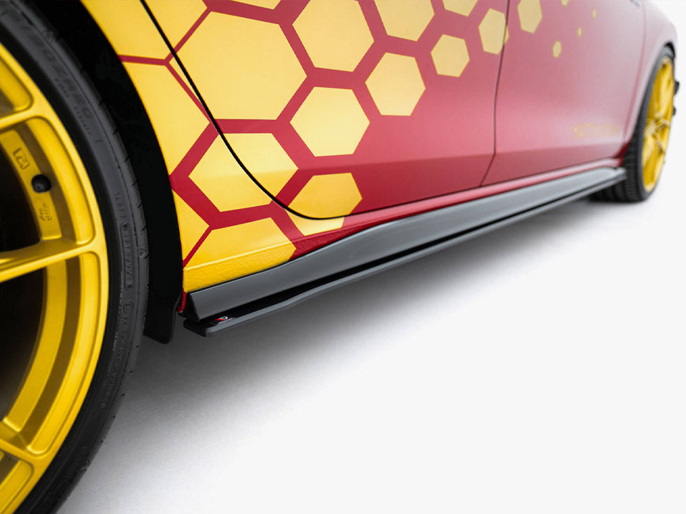 Street Pro Side Skirts Diffusers - Volkswagen Golf GTI Clubsport Mk8 Facelift