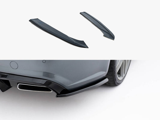 Rear Side Splitters V.3 - Audi S6 / A6 S Line / A6 C7 Facelift