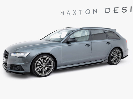 Side Skirts Diffusers V.2 - Audi A6 / A6 C7 S Line / S6 C7 Facelift