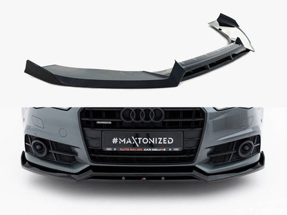 Front Splitter V.3 - Audi A6 / A6 C7 S Line / S6 C7 Facelift