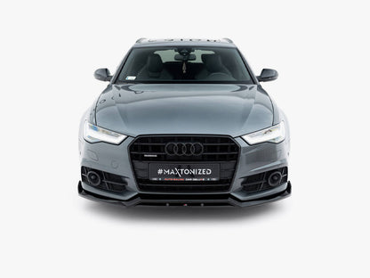 Front Splitter V.3 - Audi A6 / A6 C7 S Line / S6 C7 Facelift