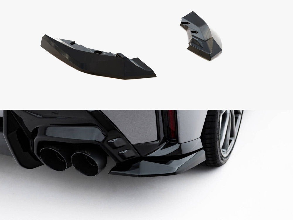Rear Side Splitters V2 - BMW M1 (35i F70)