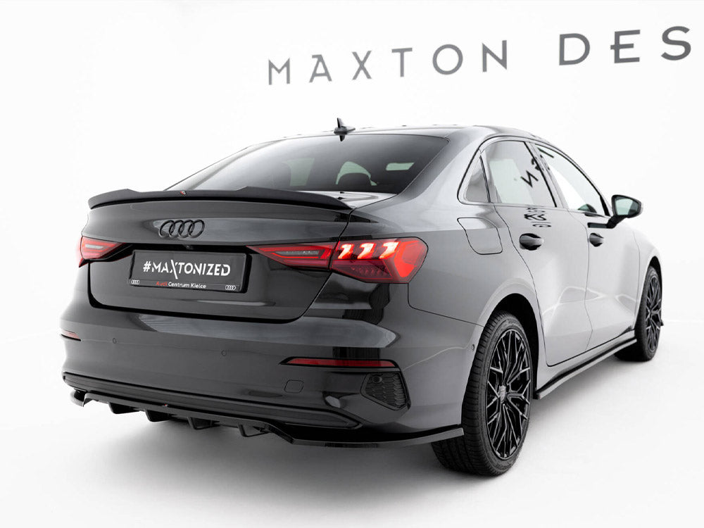 Rear Splitter (Vertical Bars) - Audi A3 Sedan 8Y