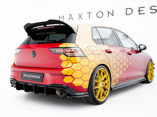 Street PRO Rear Diffuser V.1 - Volkswagen Golf GTI Clubsport Mk8 Facelift