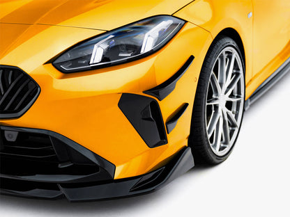 Front Bumper Wings (Canards) - BMW 1 Series (M-Pack F70)
