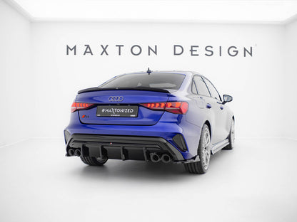 Rear Side Splitters V.4 - Audi S3 Sedan 8Y Facelift