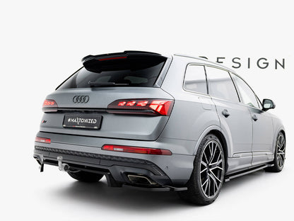 Rear Splitter (Vertical Bars) - Audi Q7 S Line Mk2 Facelift 2